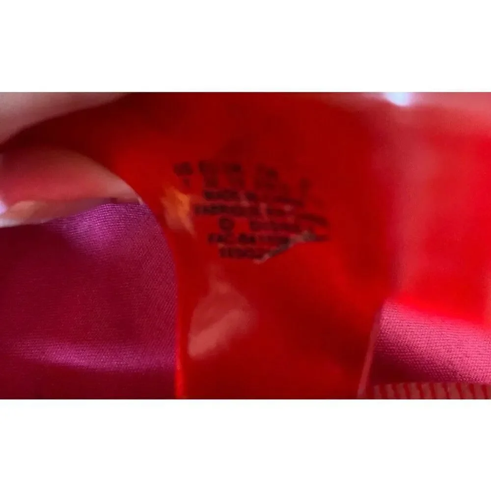 Disney Minnie, mouse, jelly, red and white open toed sandals, size 1